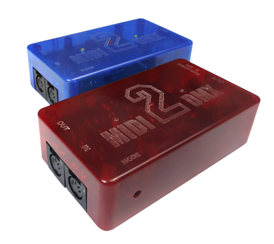 midi2dmx - professional midi to dmx commands converter