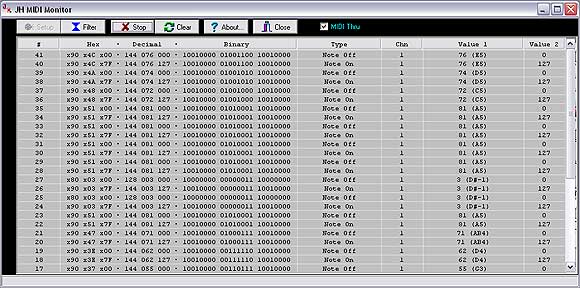 midi2dmx - jh_monitor